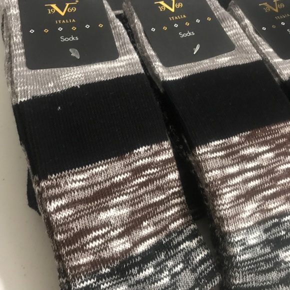 19V69 ITALIA MENS 6 PAIR SOCKS FREE GIFTS MEET POSHER TO SEE THE OFFER - Picture 2 of 8